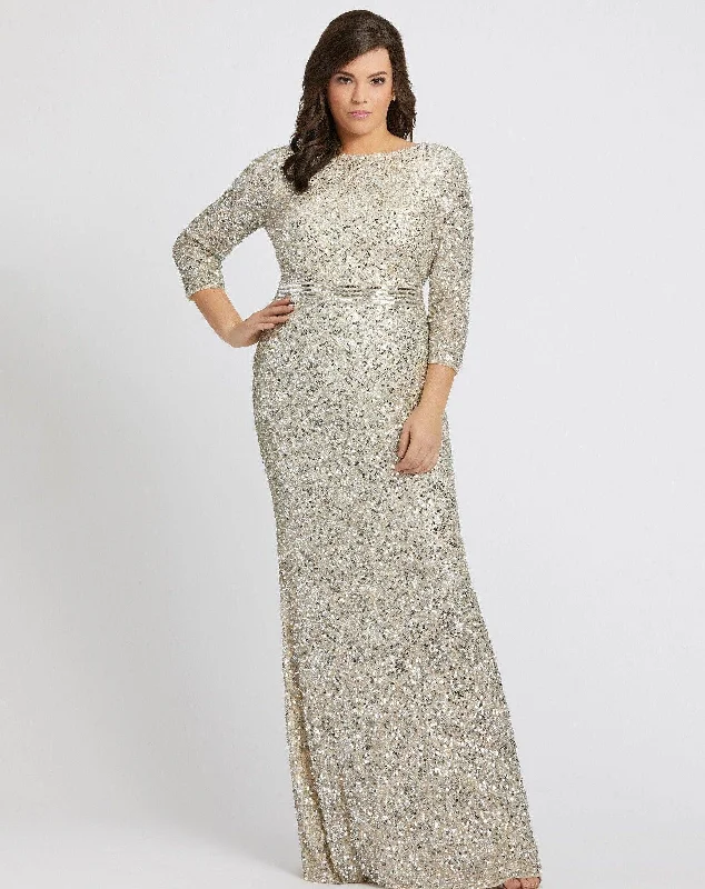 Mac Duggal Fabulous Plus Size Long Dress Sale