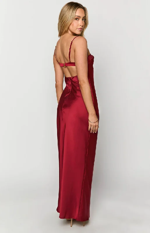 Scarlette Red Maxi Dress