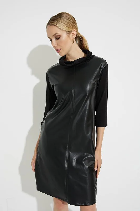 Joseph Ribkoff Leatherette Dress