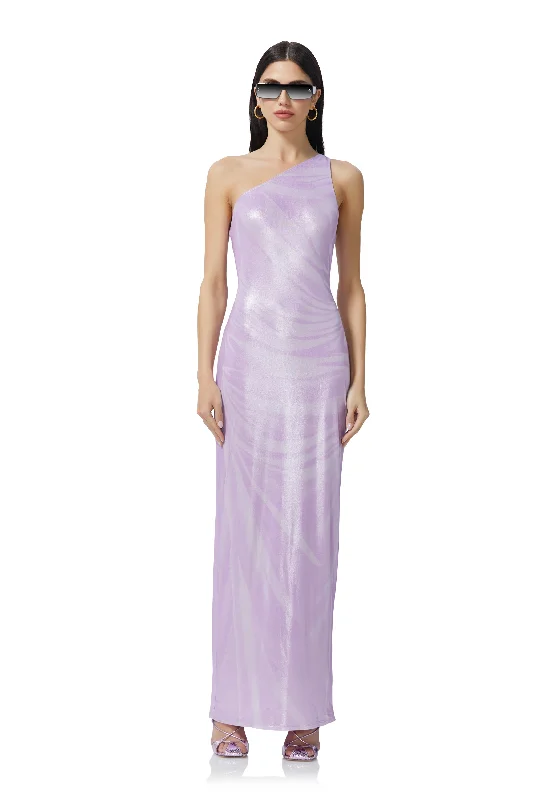 Savoy Maxi Dress - Orchid Shine Drape