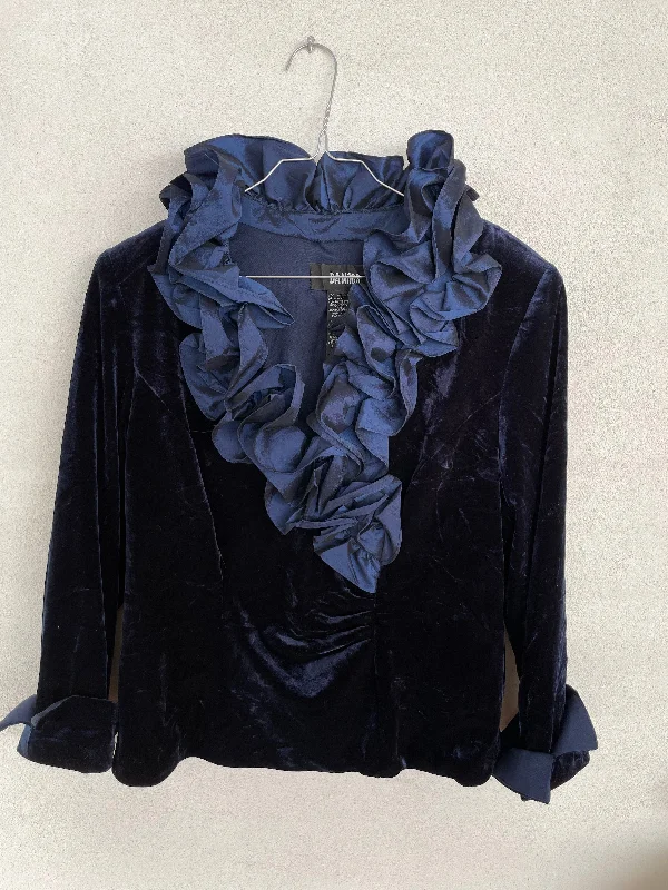 Velvet Ruffles Shirt