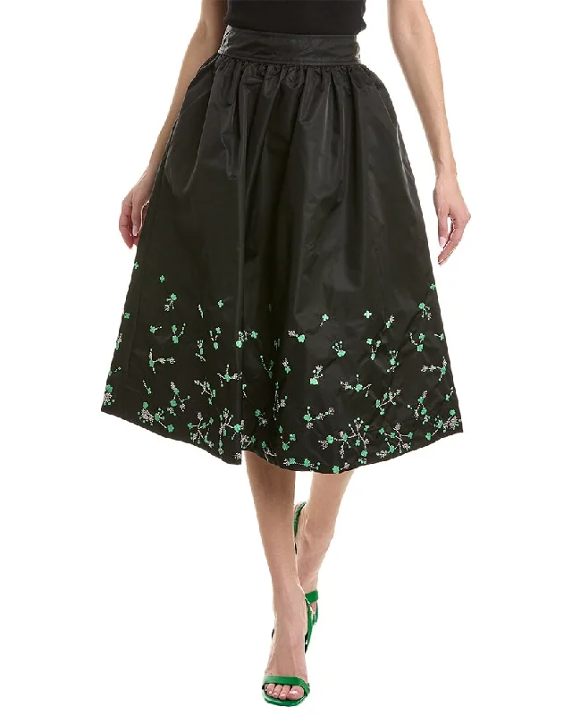 GANNI Beaded A-Line Skirt