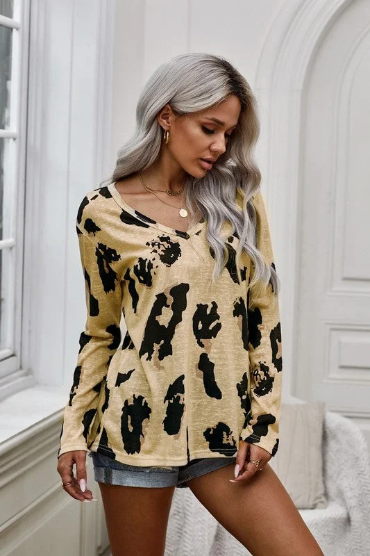 Leopard Blouse