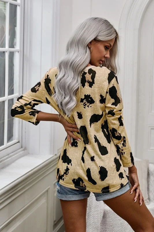 Leopard Blouse