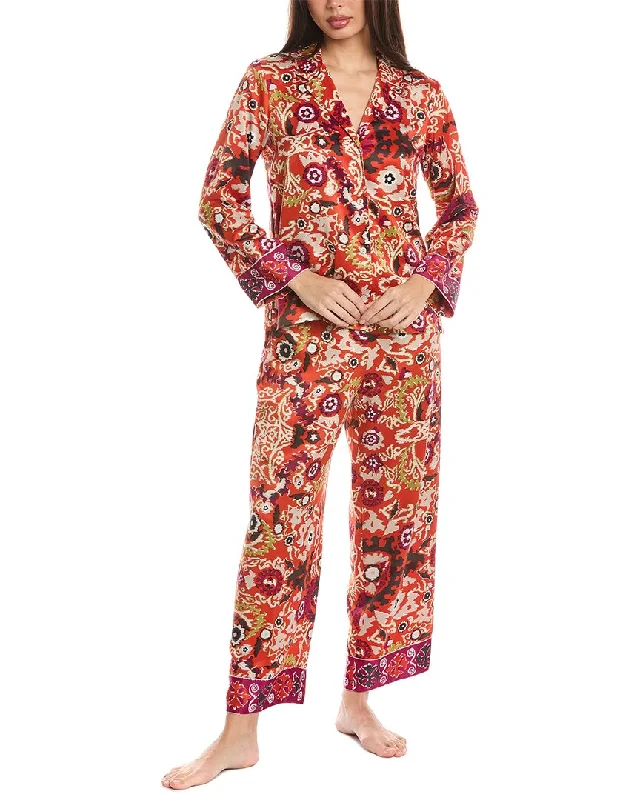 Natori 2pc Palazzo Pajama Set