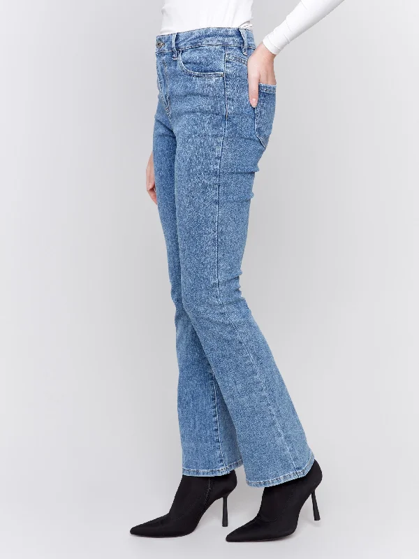 Bootcut Jeans - Medium Blue