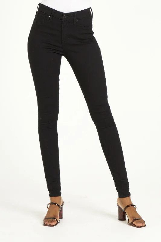 GISELE SKINNY HIGH RISE | BLACK