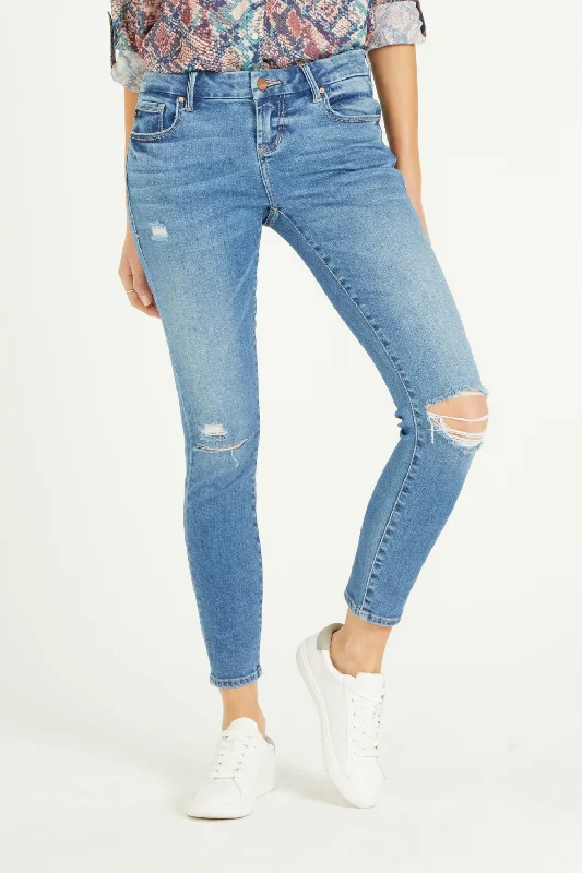 MID RISE SKINNY JEANS | BUDAPEST