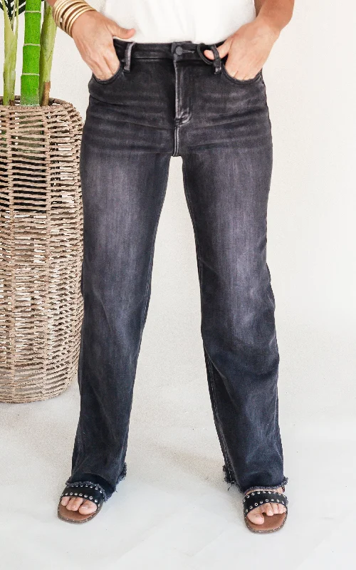 Mica Hunter Stretch Super High Rise Denim Jean**