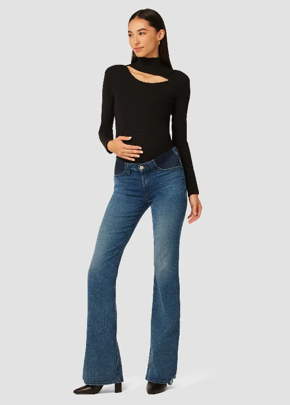 Nico Mid-Rise Bootcut Maternity Jeans