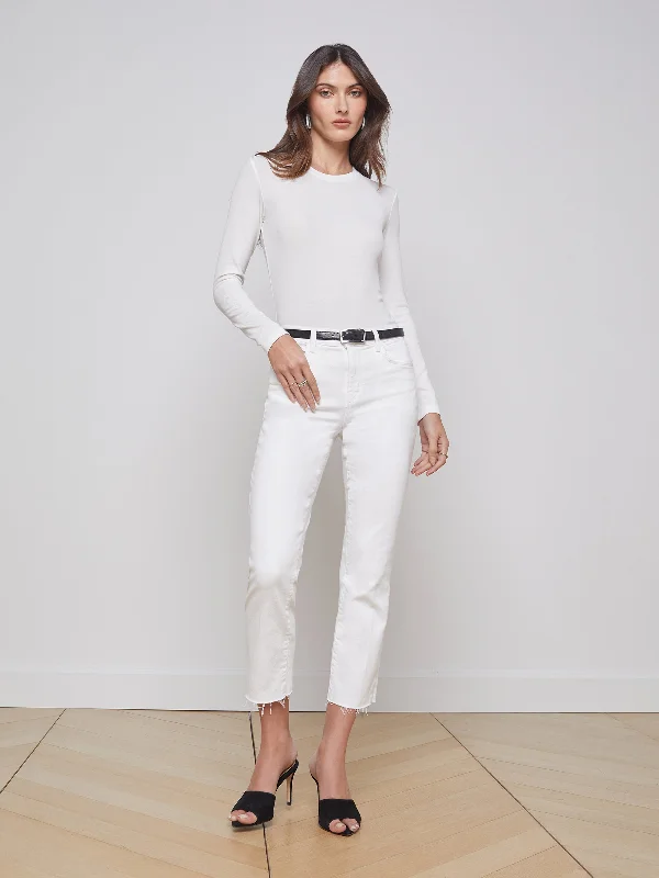 Sada Slim-Leg Cropped Jean