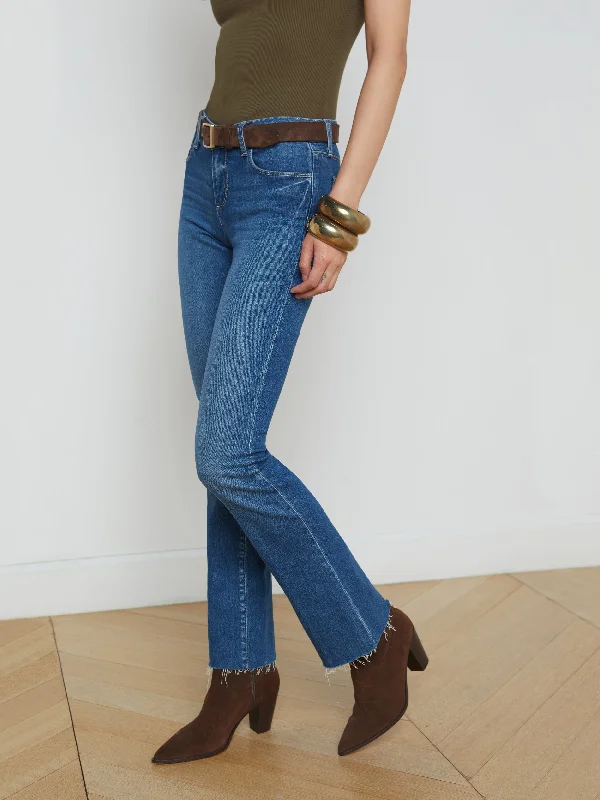 Sneeki Low-Rise Straight-Leg Jean