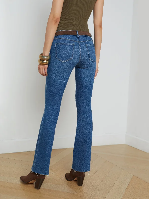 Sneeki Low-Rise Straight-Leg Jean