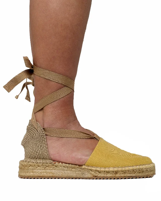 Berta Canvas Yellow