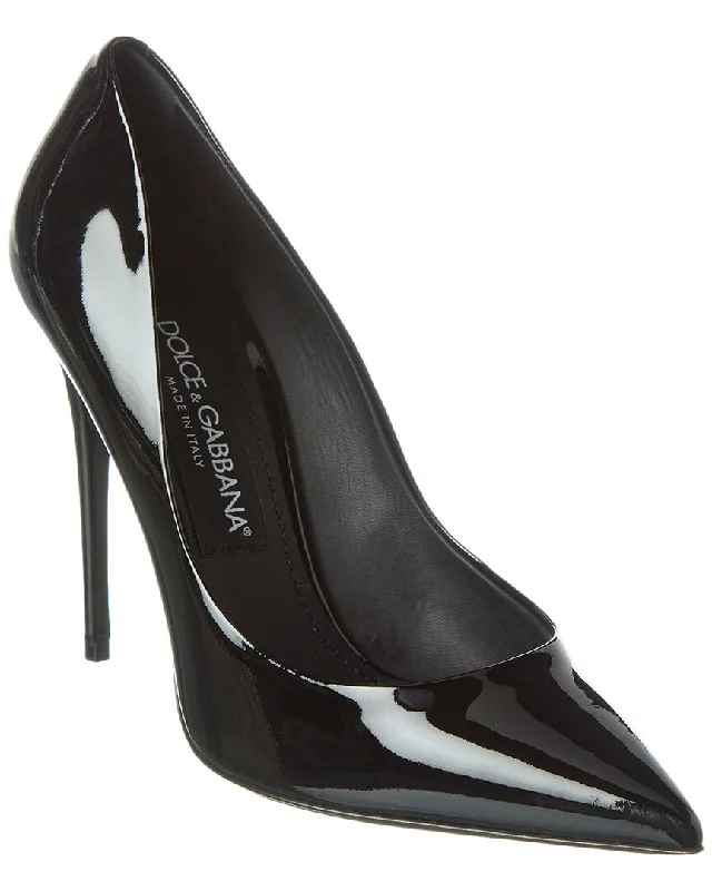 Dolce & Gabbana Dg Logo Patent Pump