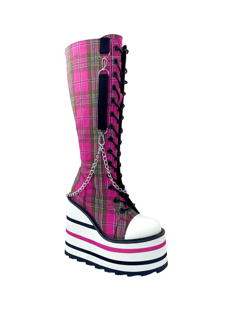 DETENTION BNDG PINK PLAID