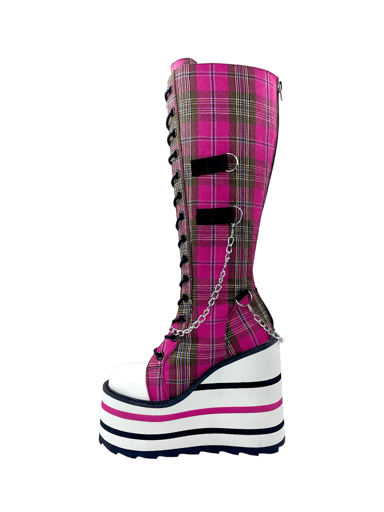 DETENTION BNDG PINK PLAID