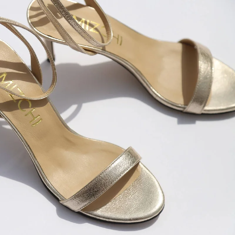 LANA - metallic leather sandal