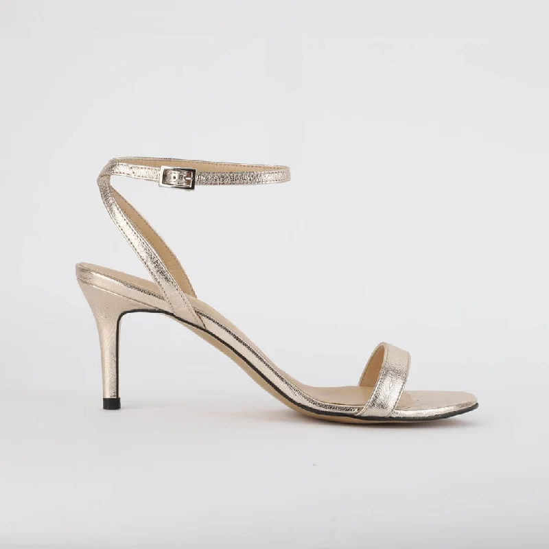 LANA - metallic leather sandal