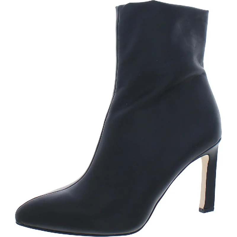 Calliebty Womens Faux Leather Ankle Booties