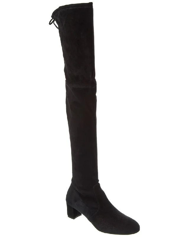 Stuart Weitzman Suede Over-The-Knee Boots