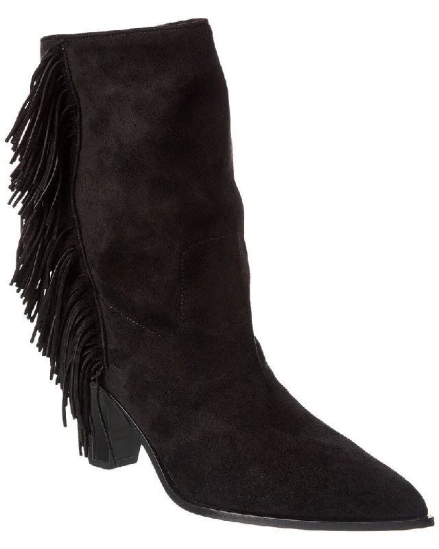 Aquazzura Marfa 70 Suede Bootie