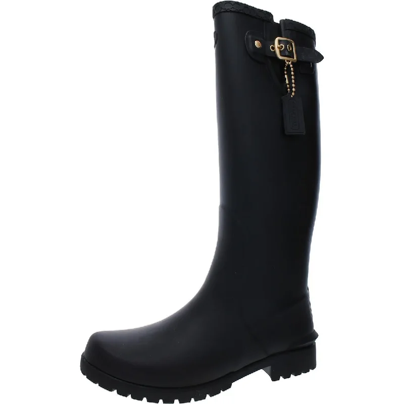 Riley Rain Boot Womens Rubber Pull-on Rain Boots