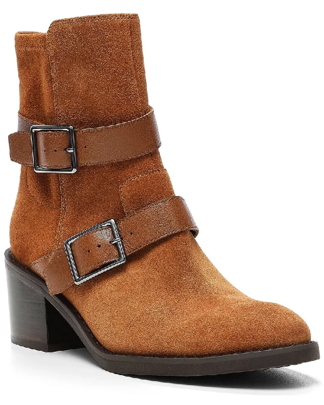 Donald Pliner Darby Leather & Suede Bootie