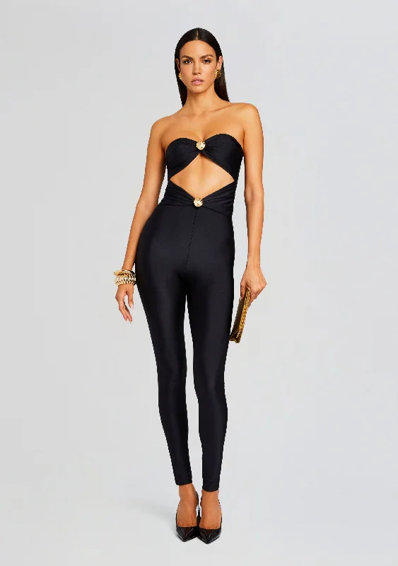 Fluer Lycra Jumpsuit