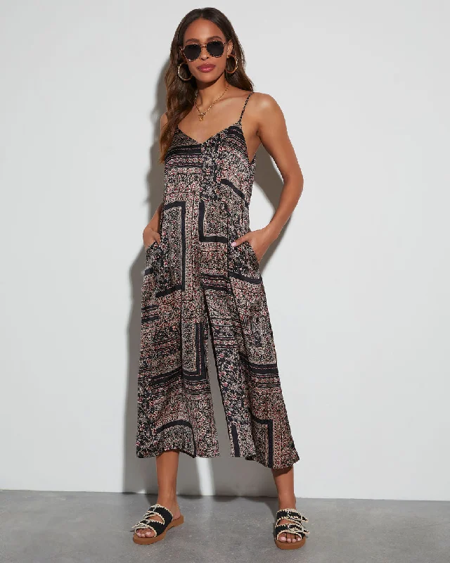 Gypsy Soul Abstract Jumpsuit