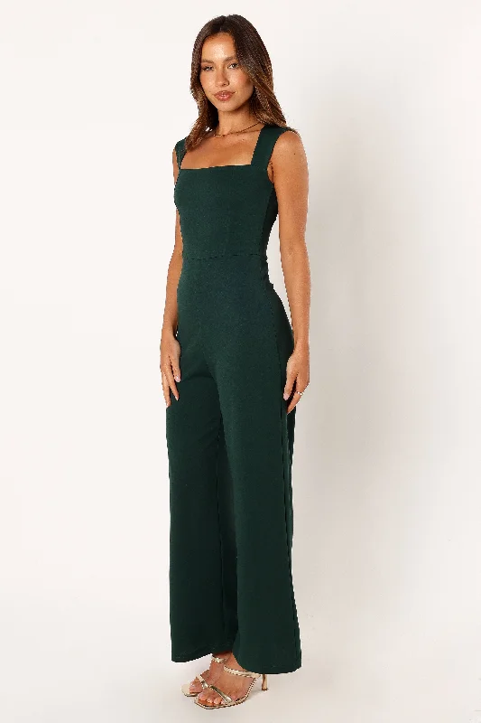 Iris Jumpsuit - Emerald