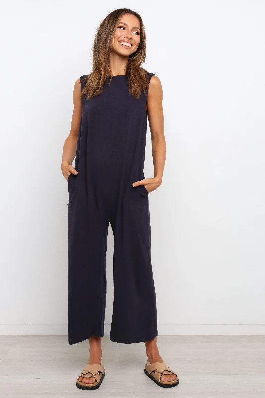 Yardlee Jumpsuit - Navy