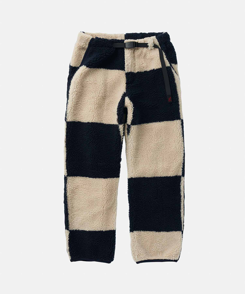 Checkered Sherpa Pant