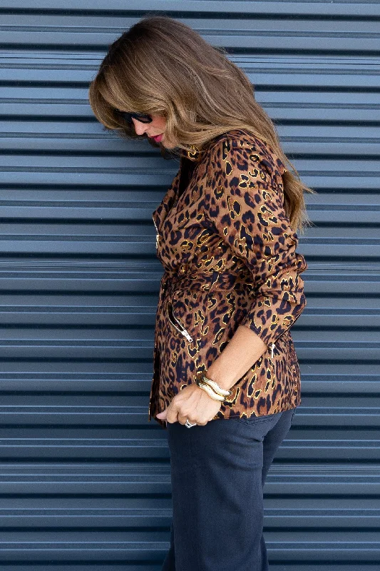 Carmen Cheetah Jacket