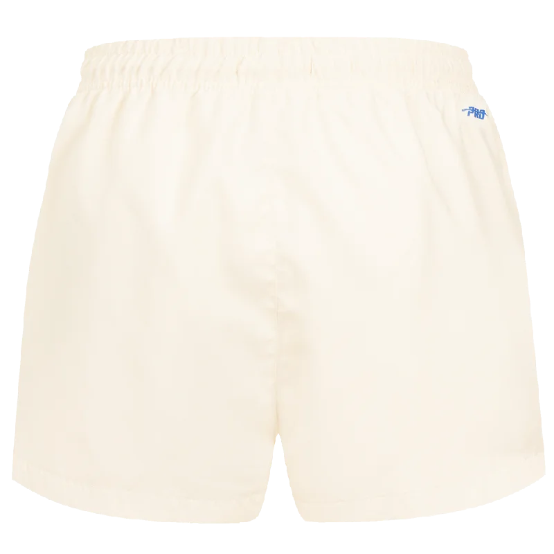 MLB CHICAGO CUBS TRIPLE TONAL WOMEN'S WOVEN SHORT (EGGSHELL)