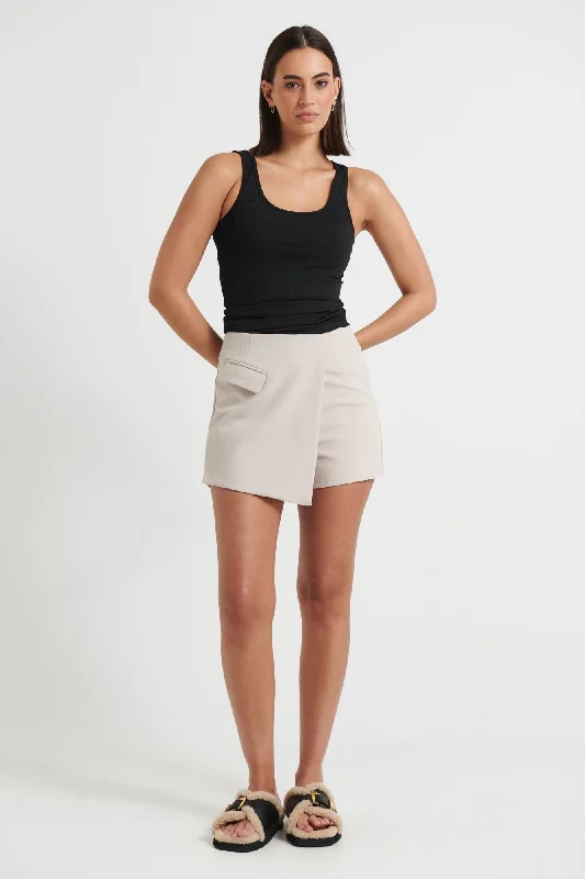 Nella Skort Oat - FINAL SALE