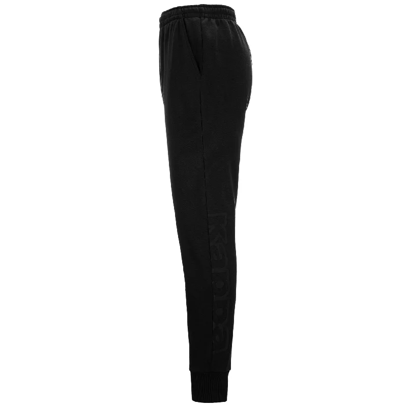 LOGO  BIPANT SLIM - Pants - Sport Trousers - Man - BLACK