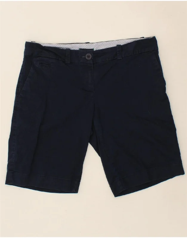 TOMMY HILFIGER Womens Chino Shorts US 6 Medium W34 Navy Blue Cotton