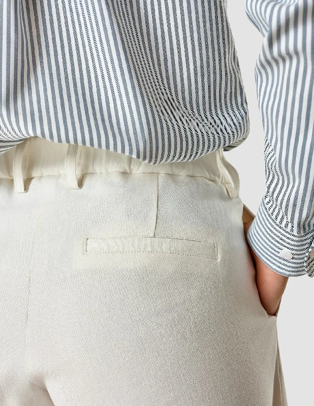 Linen Shorts Off White