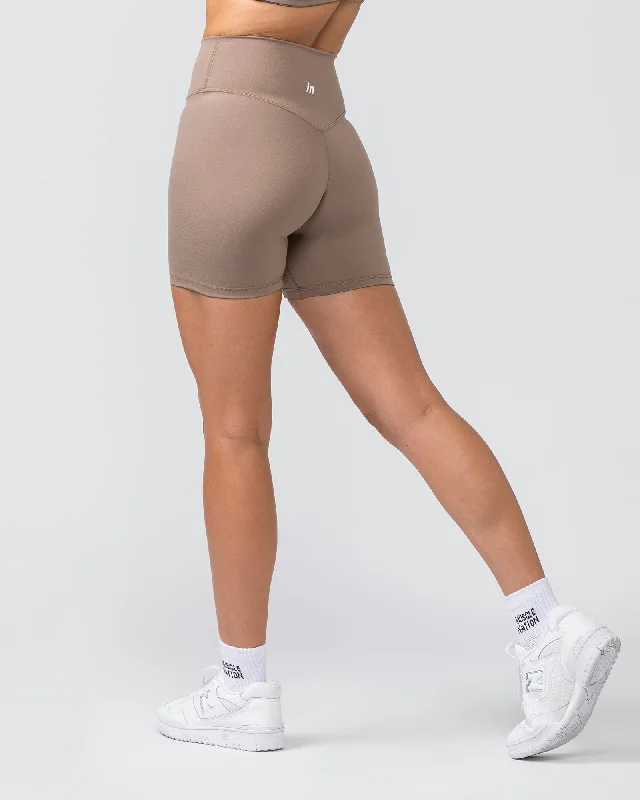 Zero Rise Everyday Bike Shorts - Mushroom