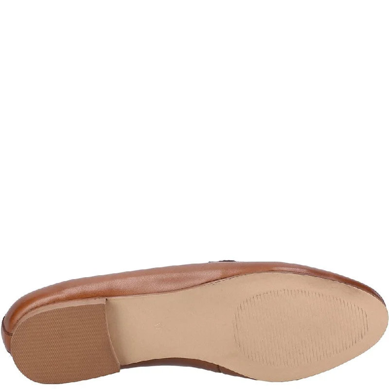 Tan Harper Chain Loafers