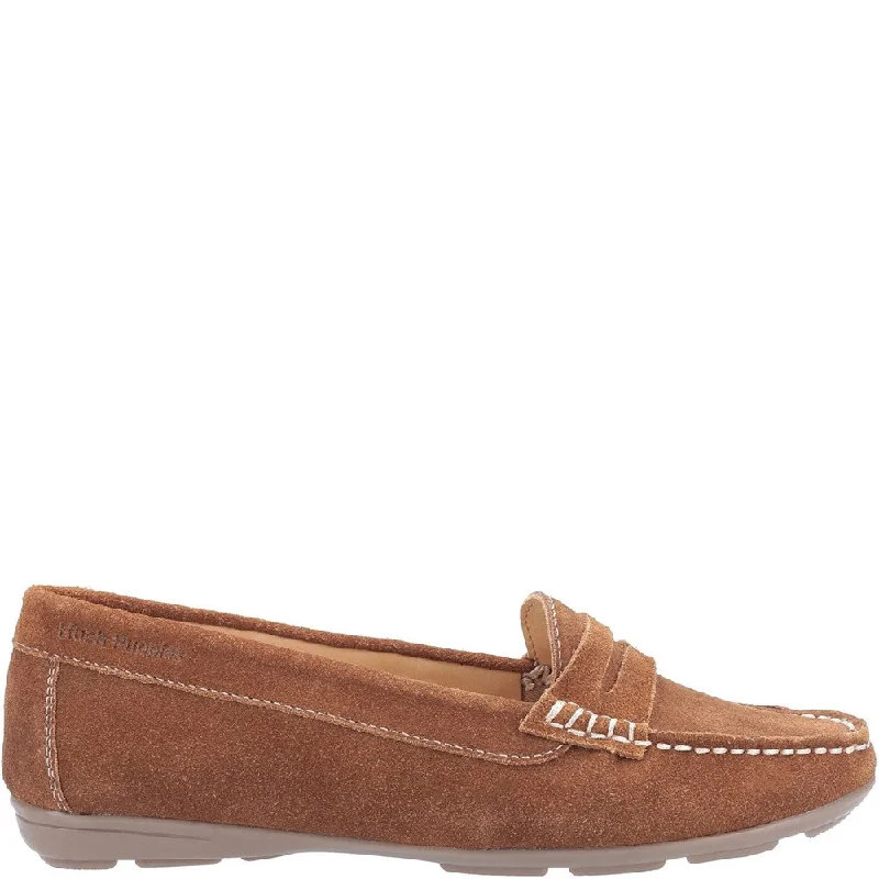 Tan Margot Slip-On Loafers