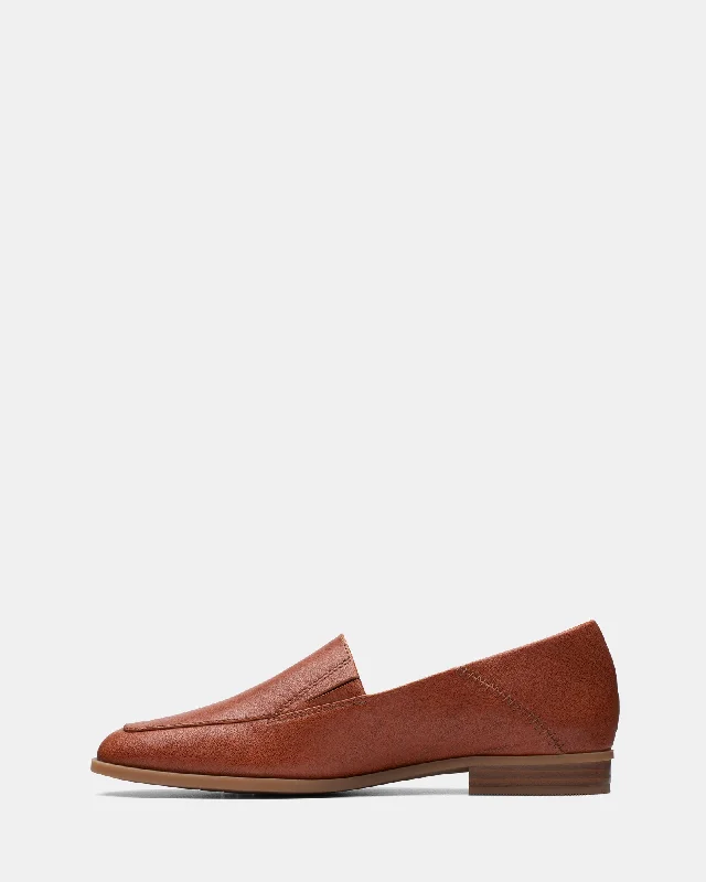 Sarafyna Freva Dark Tan Leather