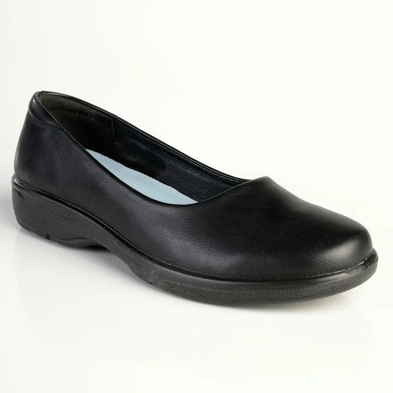 Soft Style by Hush Puppies Jasmine Flat Court Walker - Black