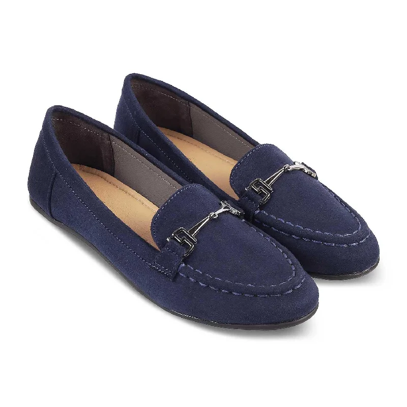 The Angelus Blue Women's Dress Loafers Tresmode