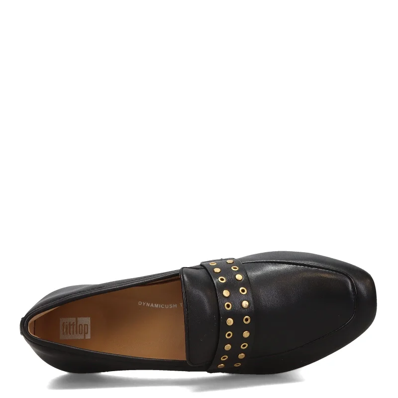 Women's FitFlop, Delicato Stud-and-Eyelet Loafer