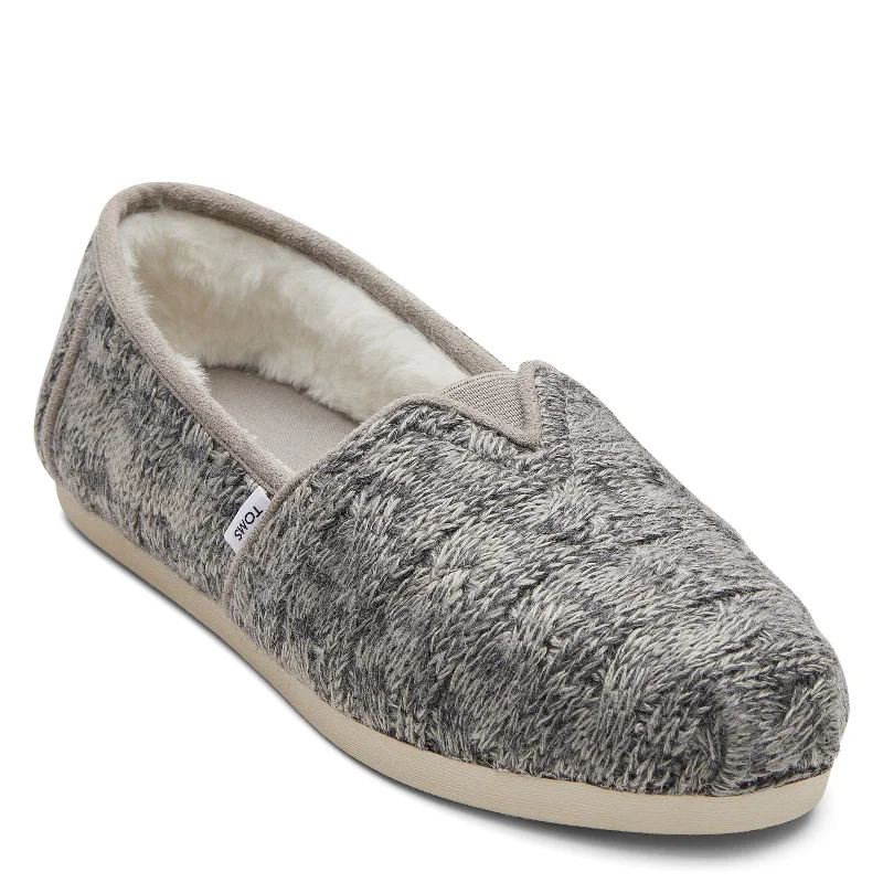 Women's Toms, Alpargata Faux Fur Lined Slip-On