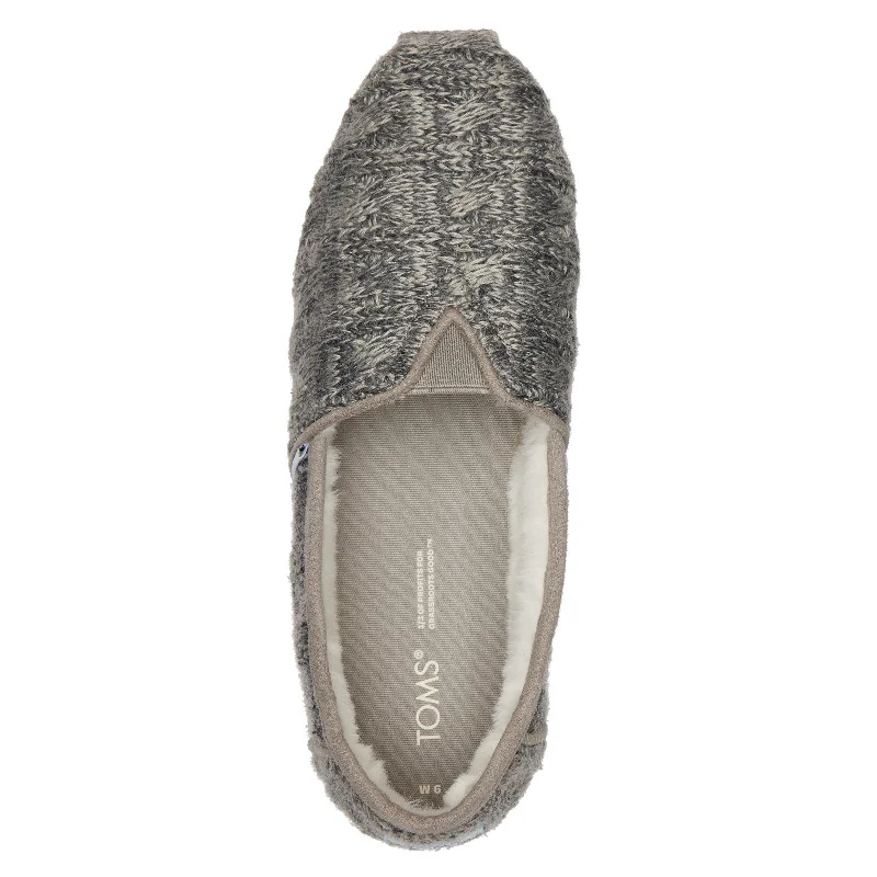 Women's Toms, Alpargata Faux Fur Lined Slip-On