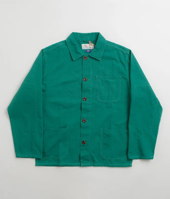 Save big on all types of clothing – Shop the sale now!  Uskees 3001 Buttoned Overshirt - Foam Green