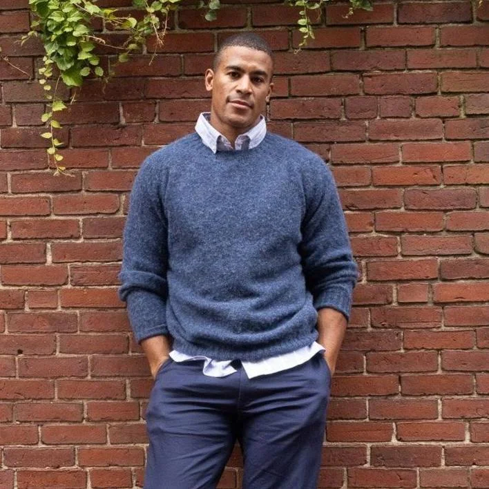 Get the latest styles in clothing – Shop now for unbeatable deals.  Brushed Wool Crew Sweater, Denim